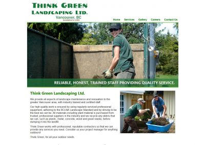 Think Green Landscaping